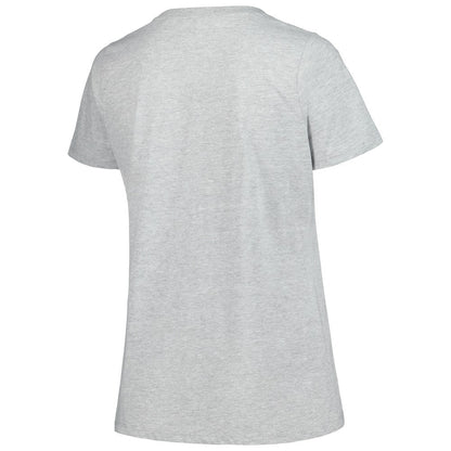 Los Angeles Angels Profile Women's Plus Size T-Shirt Combo Pack - Black/Heather Gray