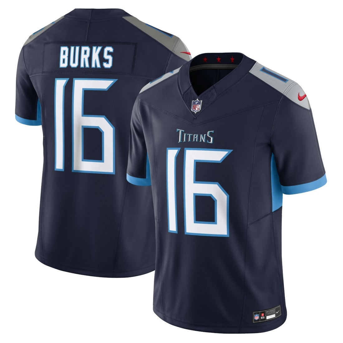 Treylon Burks Tennessee Titans Vapor F.U.S.E. Limited Jersey - Navy | Nike cheap