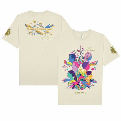 Washington Wizards AUTHMADE x NBA Unisex AAPI Dreamers T-Shirt - Cream online