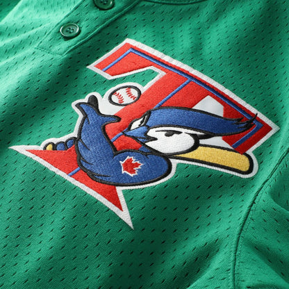 Roy Halladay Toronto Blue Jays Authentic Batting Practice Jersey - Green | Mitchell & Ness