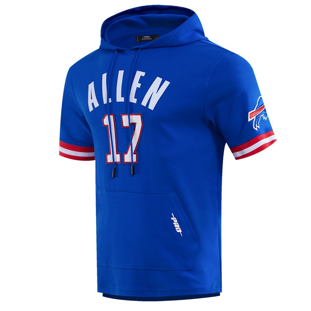 Josh Allen Buffalo Bills Pro Standard Player Name & Number Hoodie T-Shirt - Royal for sale