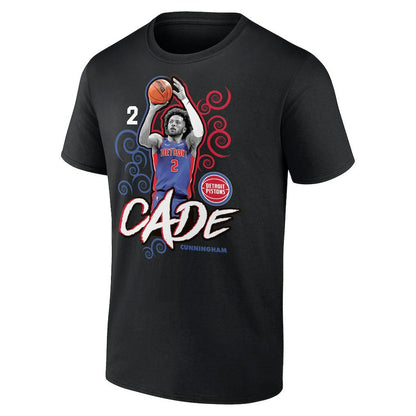 Cade Cunningham Detroit Pistons Competitor T-Shirt sale - Black cheap