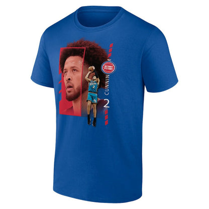 Cade Cunningham Detroit Pistons Jump Pass T-Shirt sale - Royal cheap