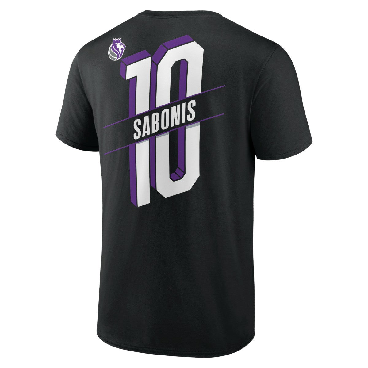 Domantas Sabonis Sacramento Kings Full-Court Press Name & Number T-Shirt - Black cheap