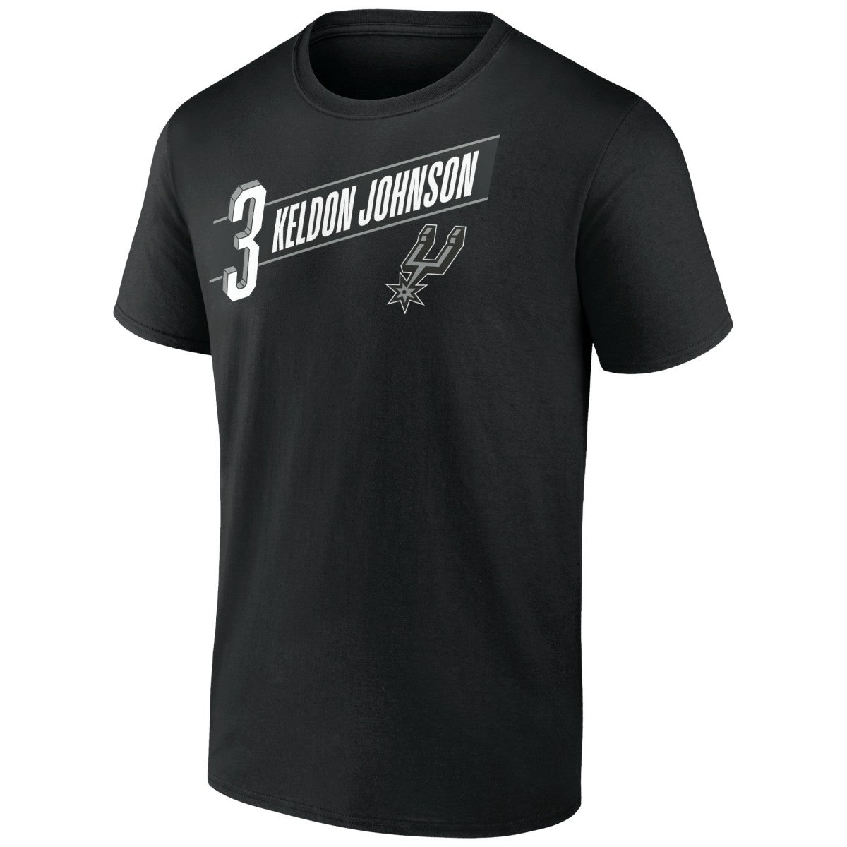 Keldon Johnson San Antonio Spurs Full-Court Press Name & Number T-Shirt - Black shop