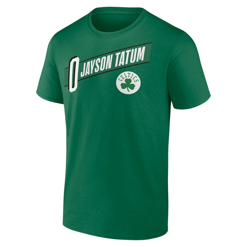 Jayson Tatum Boston Celtics Full-Court Press Name & Number T-Shirt - Green shop
