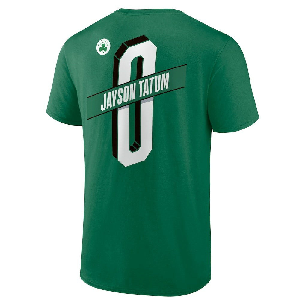 Jayson Tatum Boston Celtics Full-Court Press Name & Number T-Shirt - Green shop