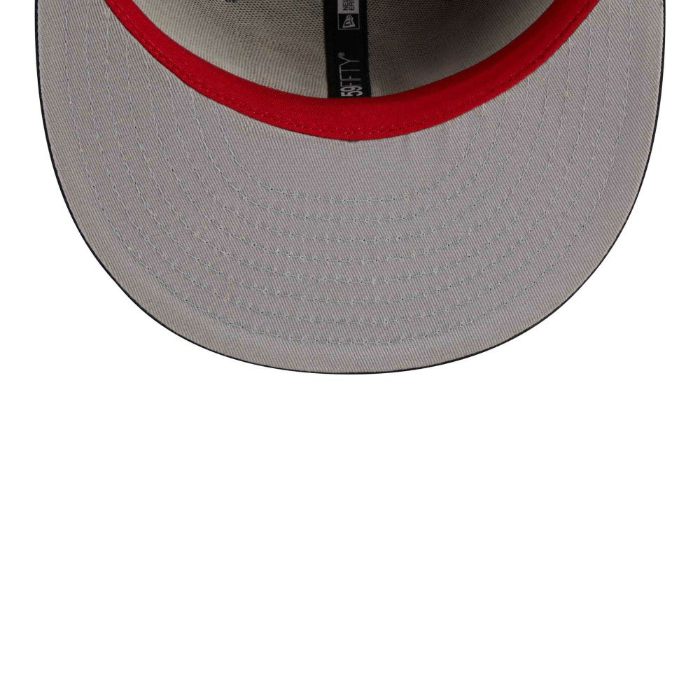 USMNT New Era Text 59FIFTY Fitted Hat - Navy | New Era outlet