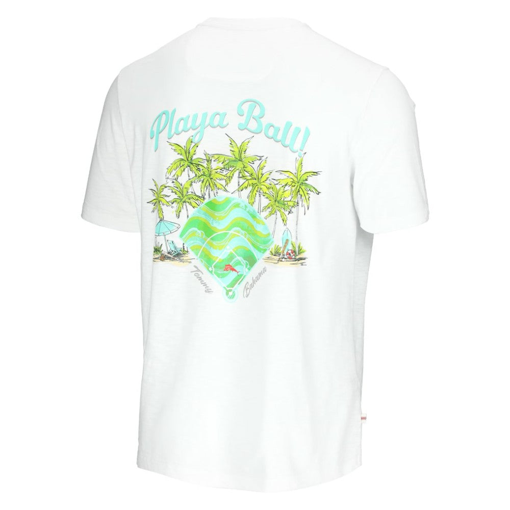 Atlanta Braves Tommy Bahama Playa Ball T-Shirt - White