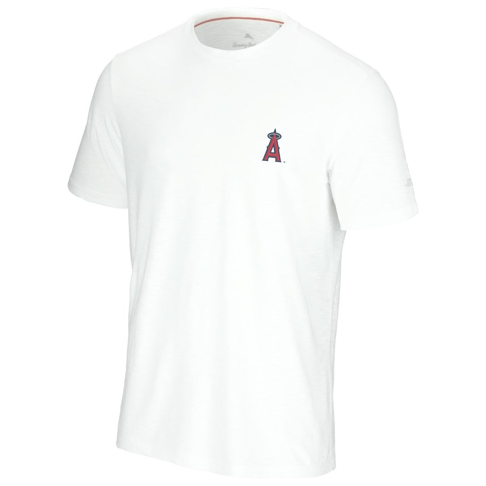 Los Angeles Angels Tommy Bahama Playa Ball T-Shirt - White