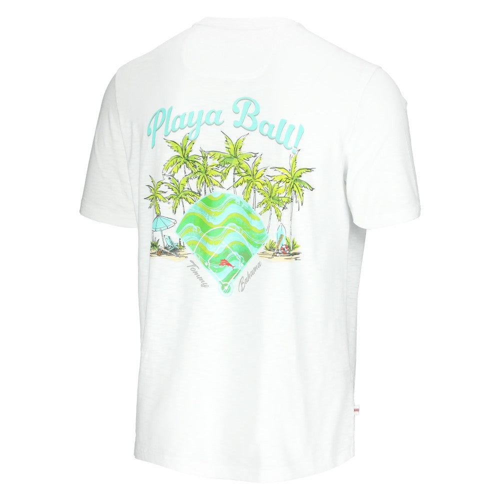Los Angeles Angels Tommy Bahama Playa Ball T-Shirt - White