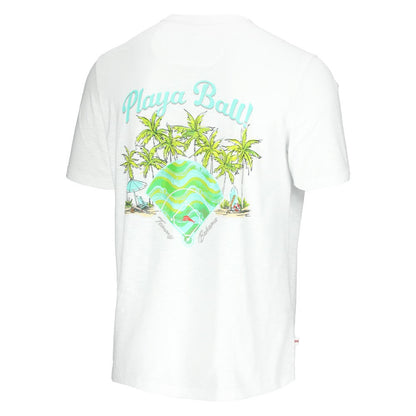 Los Angeles Angels Tommy Bahama Playa Ball T-Shirt - White