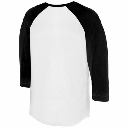 Pittsburgh Pirates Tiny Turnip Women's Heart Lolly 3/4-Sleeve Raglan T-Shirt - White/Black