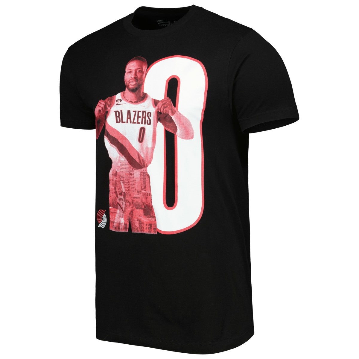 Damian Lillard Portland Trail Blazers Stadium Essentials Player Metro T-Shirt - Black for sale