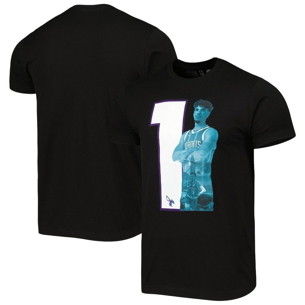 LaMelo Ball Charlotte Hornets Stadium Essentials Player Metro T-Shirt - Black cheap