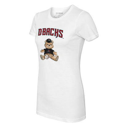 Arizona Diamondbacks Tiny Turnip Women's Teddy Boy T-Shirt - White