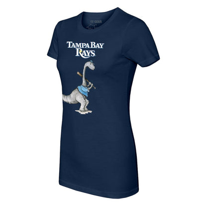 Tampa Bay Rays Tiny Turnip Women's Bronto T-Shirt - Navy