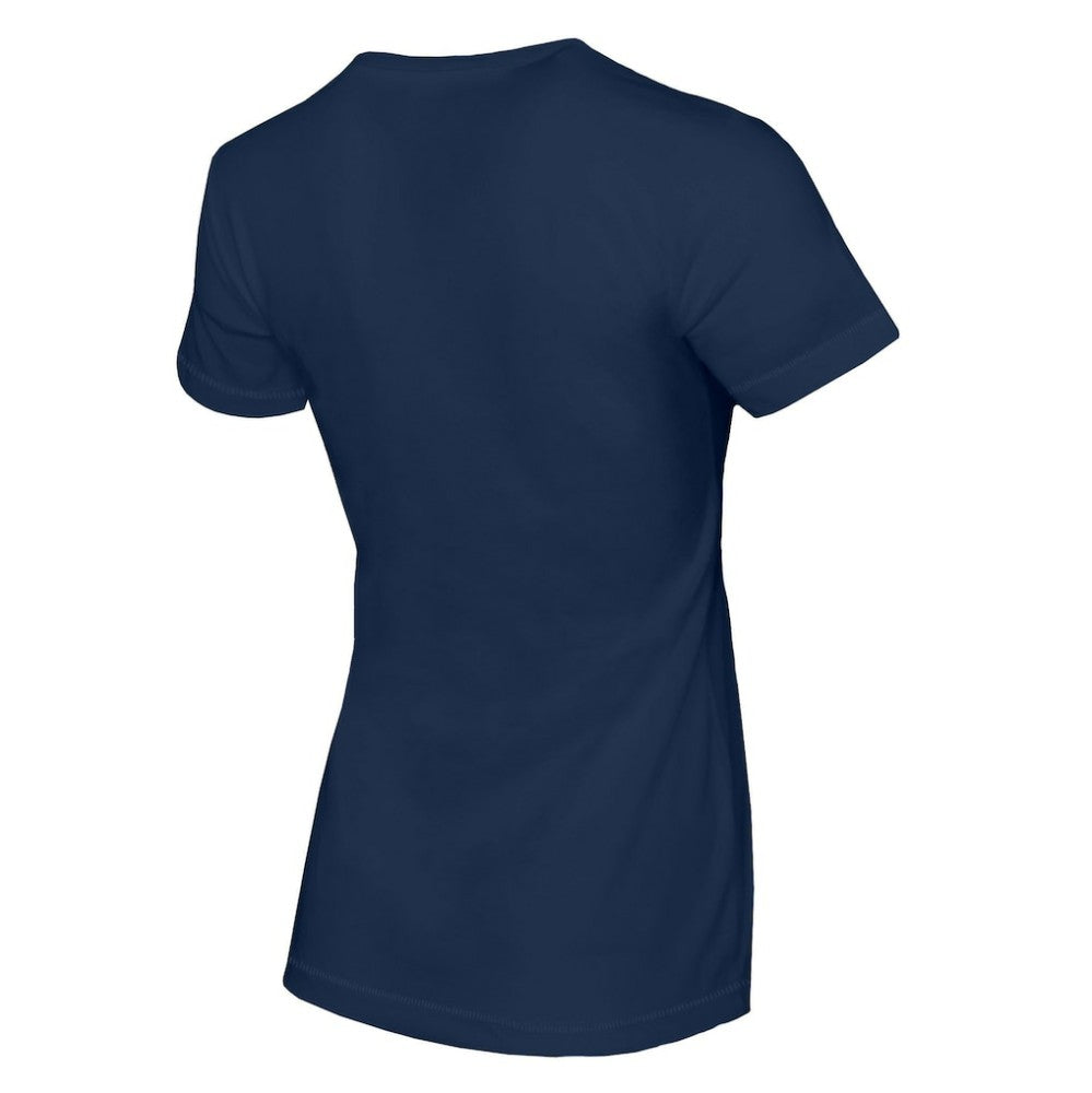 Cleveland Guardians Tiny Turnip Women's Dirt Ball T-Shirt - Navy