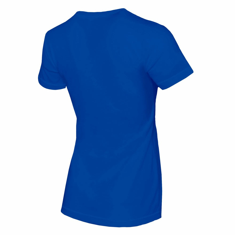 Kansas City Royals Tiny Turnip Women's Stacked T-Shirt - Royal
