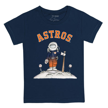 Houston Astros Tiny Turnip Youth Astronaut T-Shirt - Navy