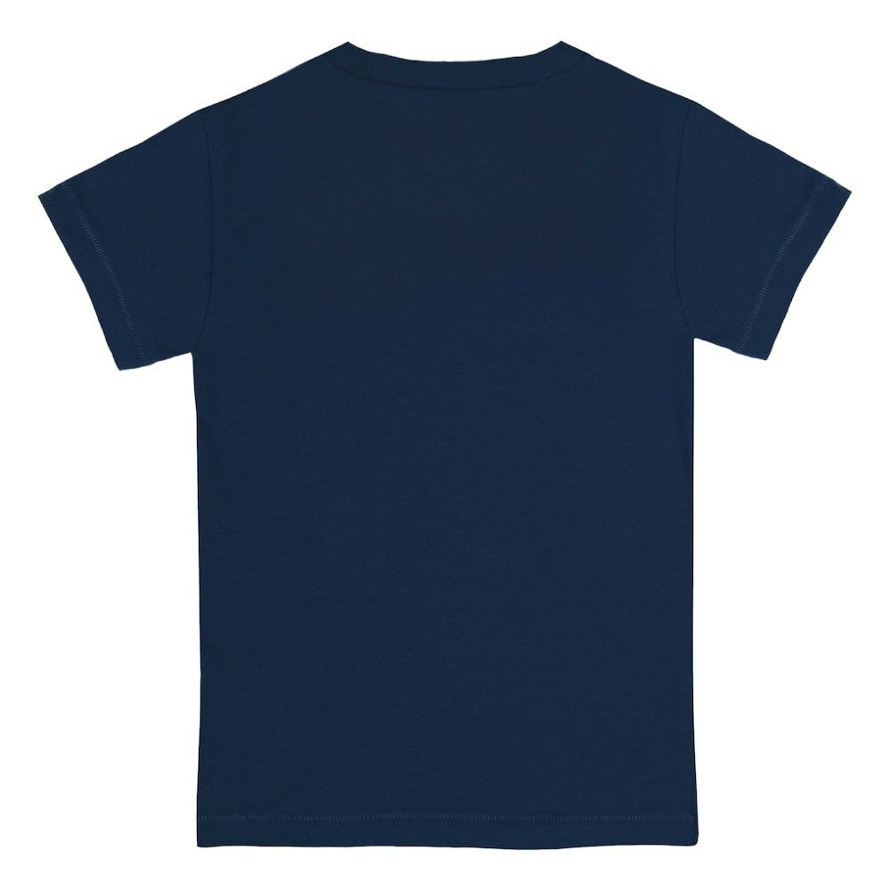 Cleveland Guardians Tiny Turnip Youth Baseball Bow T-Shirt - Navy