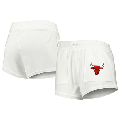 Chicago Bulls Concepts Sport Women's Sunray Shorts - White discount