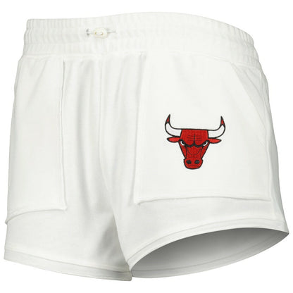 Chicago Bulls Concepts Sport Women's Sunray Shorts - White discount
