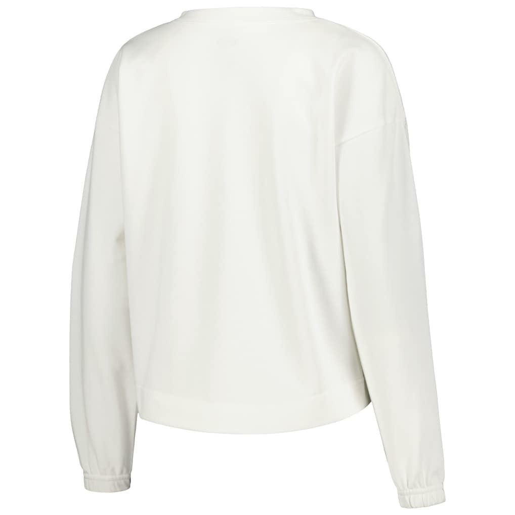 Brooklyn Nets Concepts Sport Women's Sunray Notch Neck Long Sleeve Top - White discount