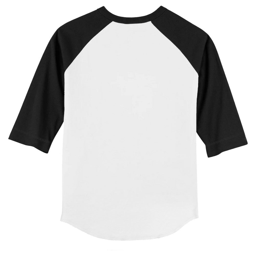San Francisco Giants Tiny Turnip Youth Baseball Tear 3/4-Sleeve Raglan T-Shirt - White/Black