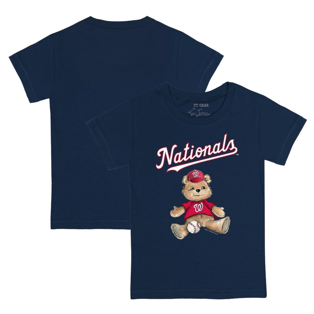 Washington Nationals Tiny Turnip Youth Teddy Boy T-Shirt - Navy