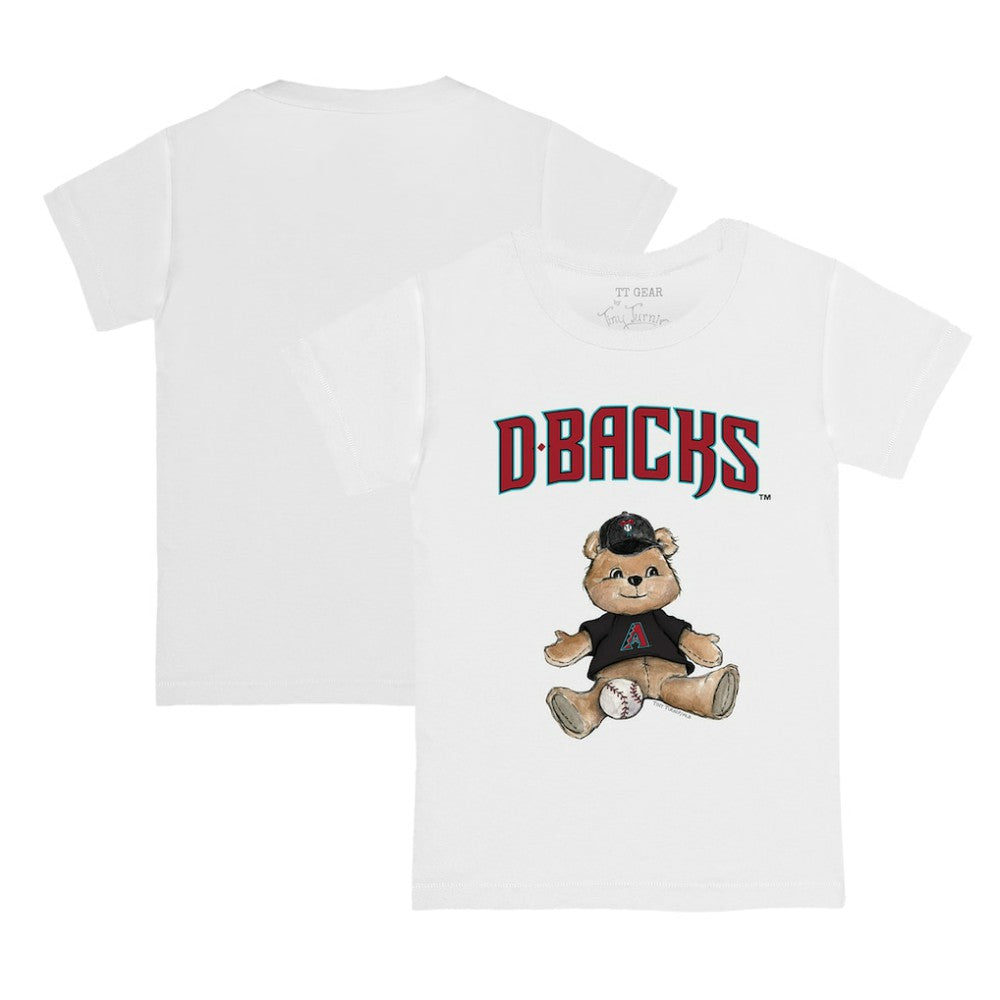 Arizona Diamondbacks Tiny Turnip Youth Teddy Boy T-Shirt - White