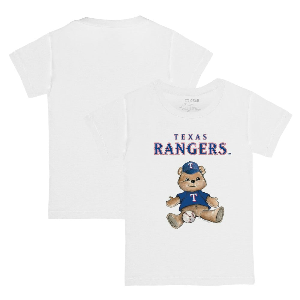 Texas Rangers Tiny Turnip Youth Teddy Boy T-Shirt - White