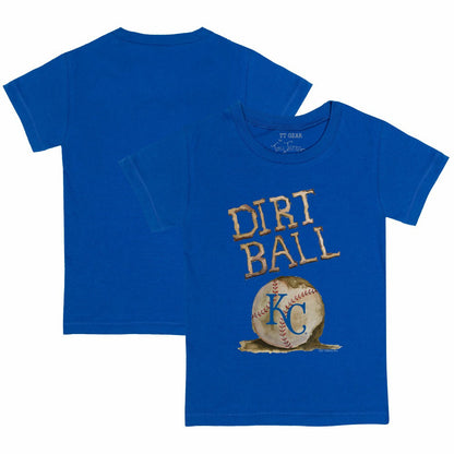 Kansas City Royals Tiny Turnip Youth Dirt Ball T-Shirt - Royal