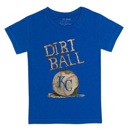 Kansas City Royals Tiny Turnip Youth Dirt Ball T-Shirt - Royal