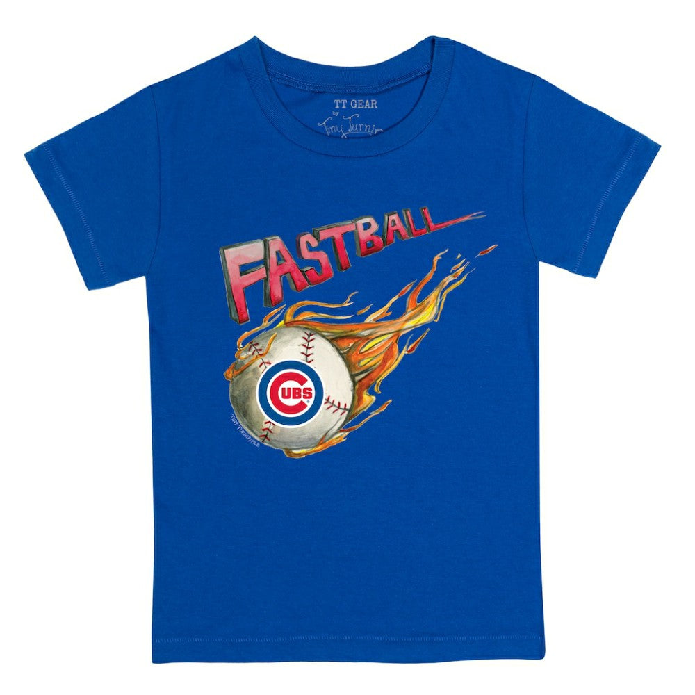 Chicago Cubs Tiny Turnip Youth Fastball T-Shirt - Royal