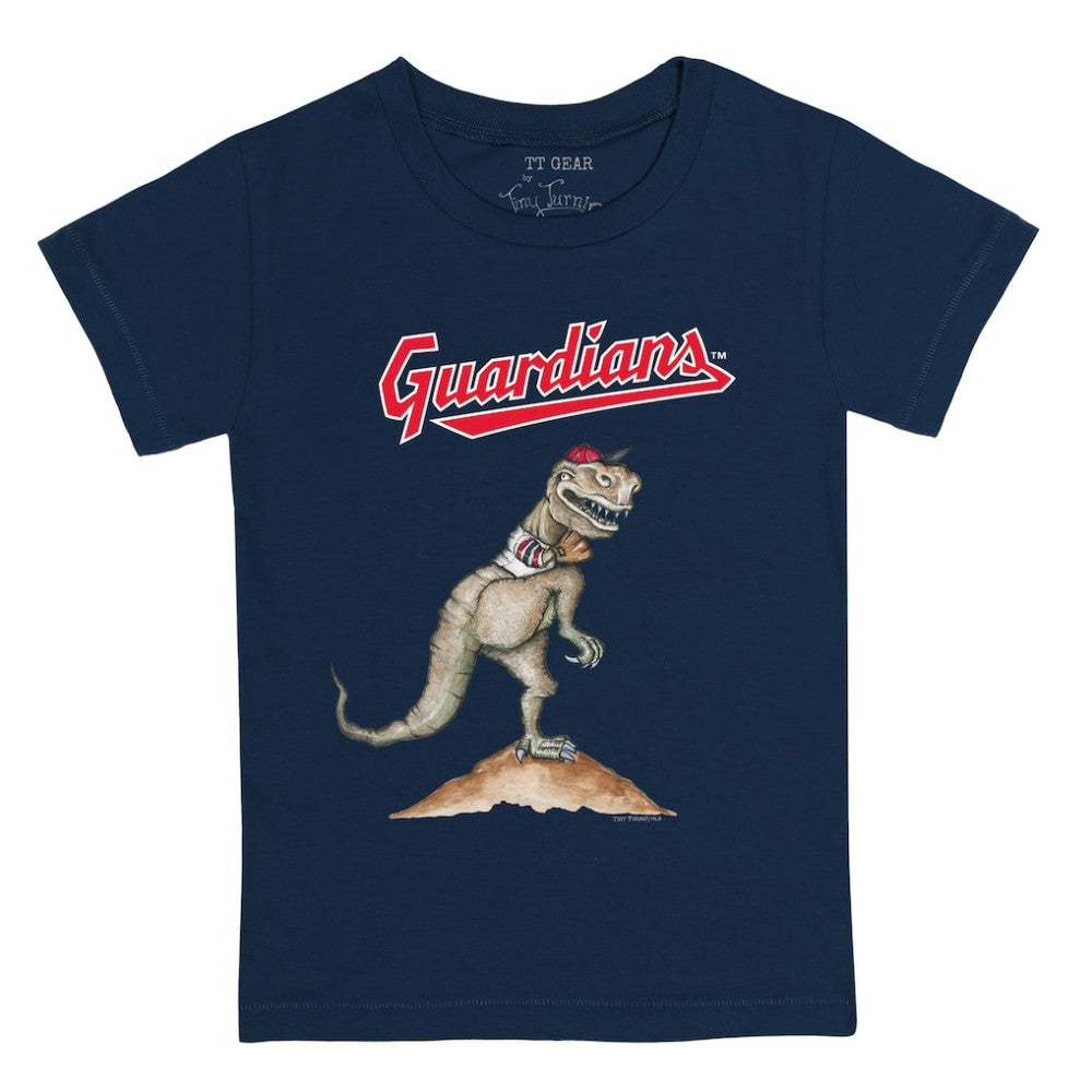Cleveland Guardians Tiny Turnip Youth TT Rex T-Shirt - Navy