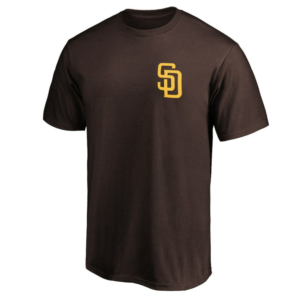 San Diego Padres Number One Dad T-Shirt - Brown