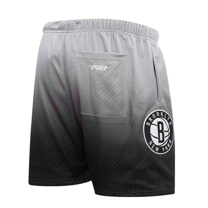 Brooklyn Nets Pro Standard Ombre Mesh Shorts - Black/Gray shop
