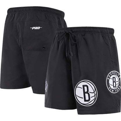 Brooklyn Nets Pro Standard Classics Woven Shorts - Black outlet