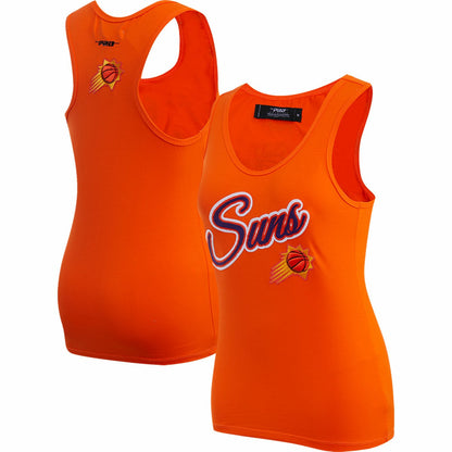 Phoenix Suns Pro Standard Women's Script Tank Top - Orange cheap