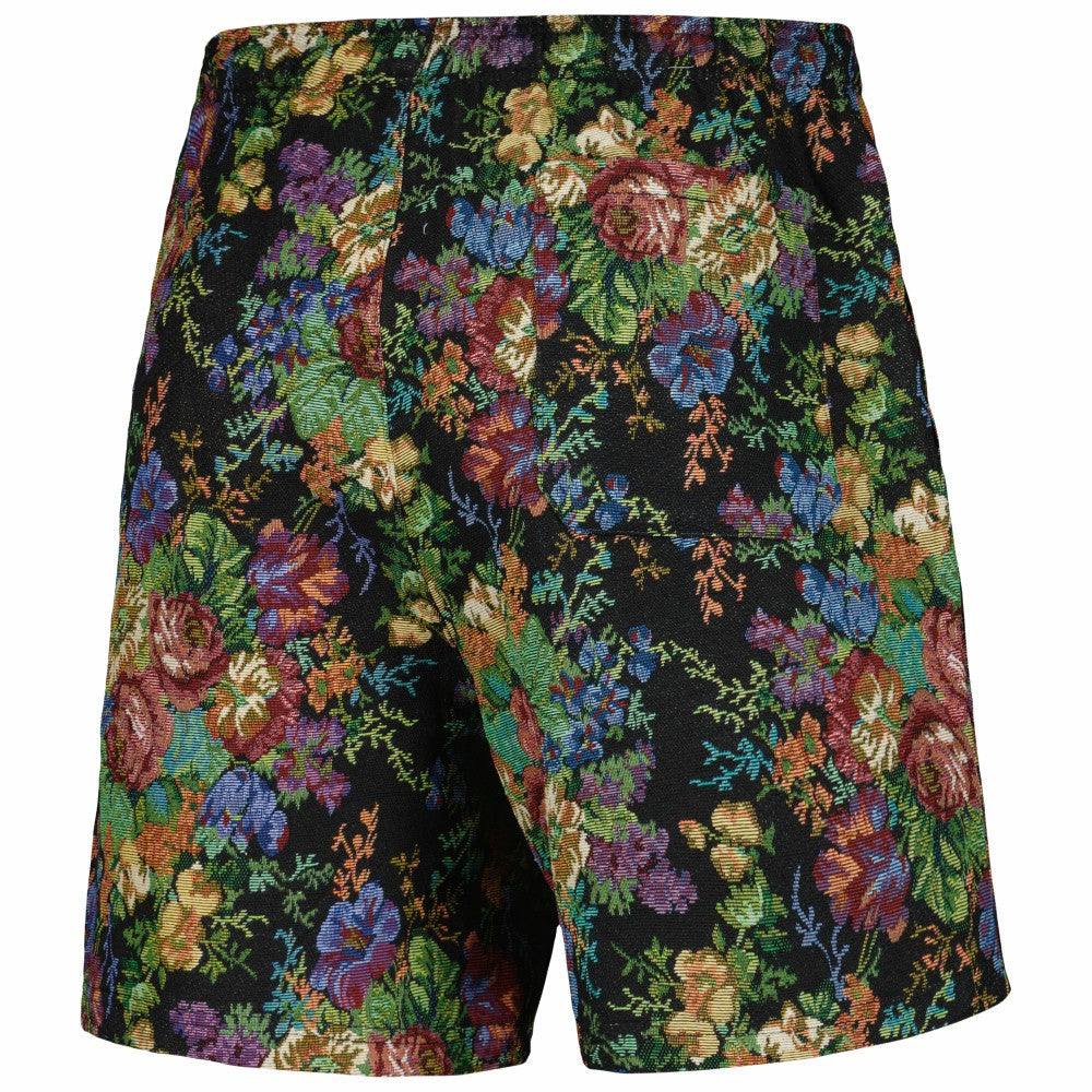 Los Angeles Angels PLEASURES Floral Shorts - Black