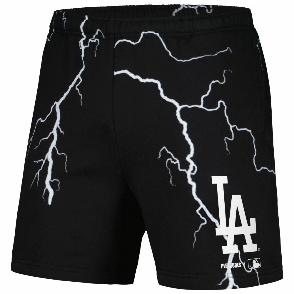 Los Angeles Dodgers PLEASURES Lightning Shorts - Black