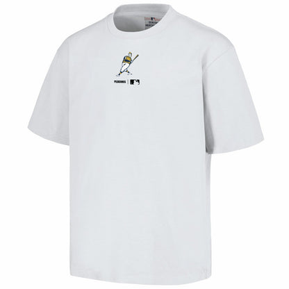 Milwaukee Brewers PLEASURES Mascot T-Shirt - White