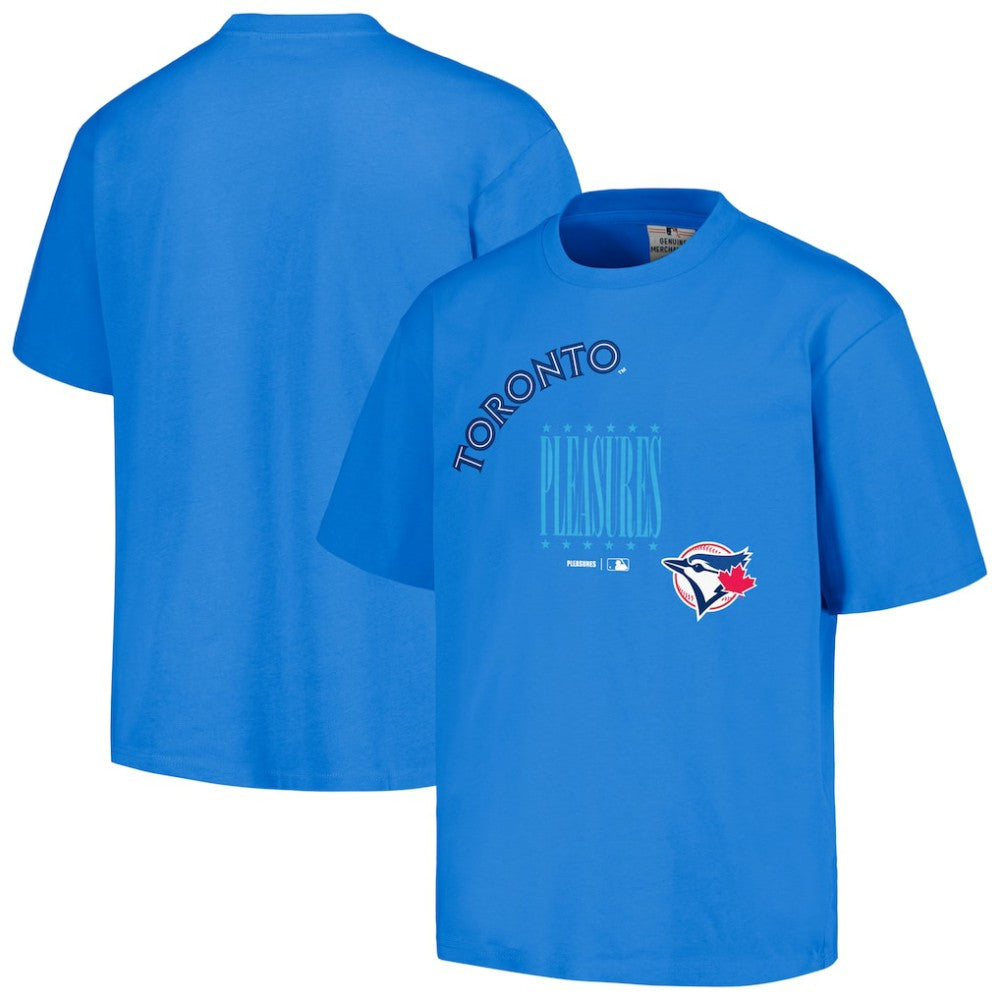 Toronto Blue Jays PLEASURES Repurpose T-Shirt - Royal
