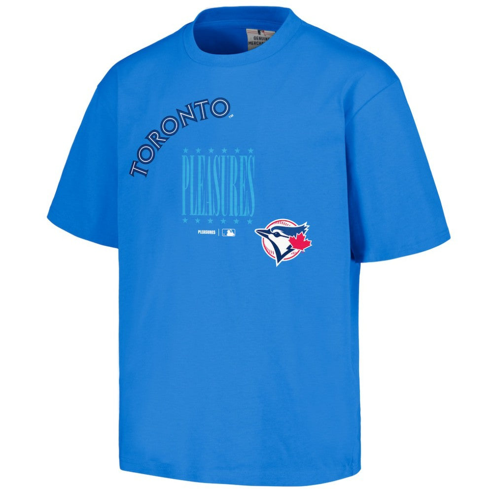 Toronto Blue Jays PLEASURES Repurpose T-Shirt - Royal