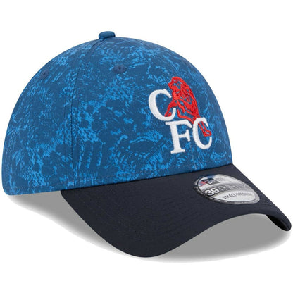 Chelsea New Era Retro All Over Print 39THIRTY Flex Hat - Blue/Navy | New Era outlet