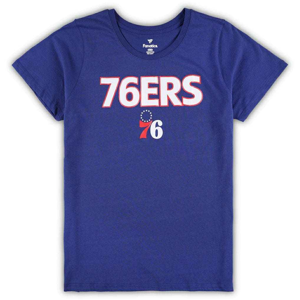 Philadelphia 76ers Women's Plus Size T-Shirt & Shorts Combo Set - Royal/Heather Gray | Fanatics on sale