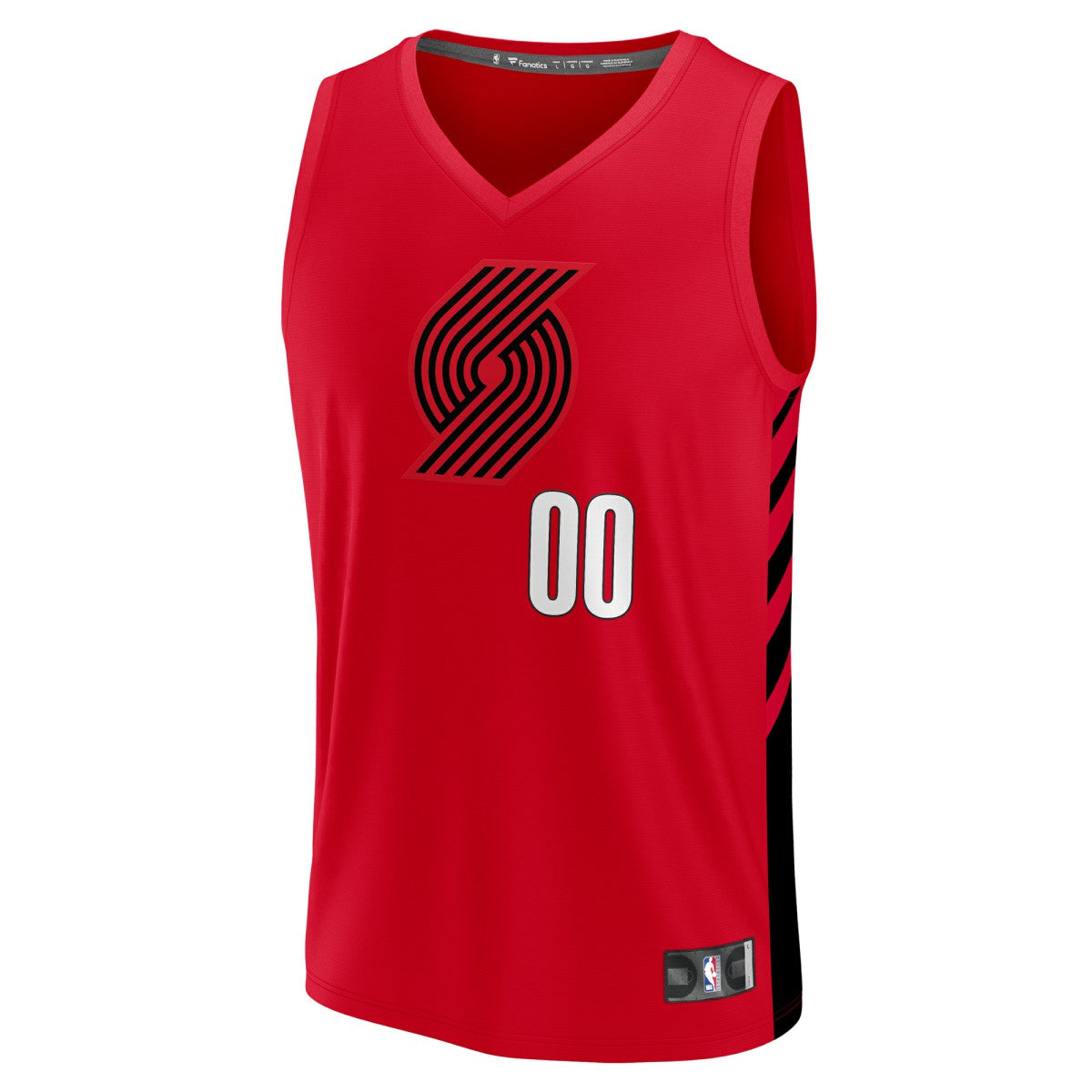 Portland Trail Blazers Fast Break Custom Replica Jersey - Red - Statement Edition | Fanatics outlet