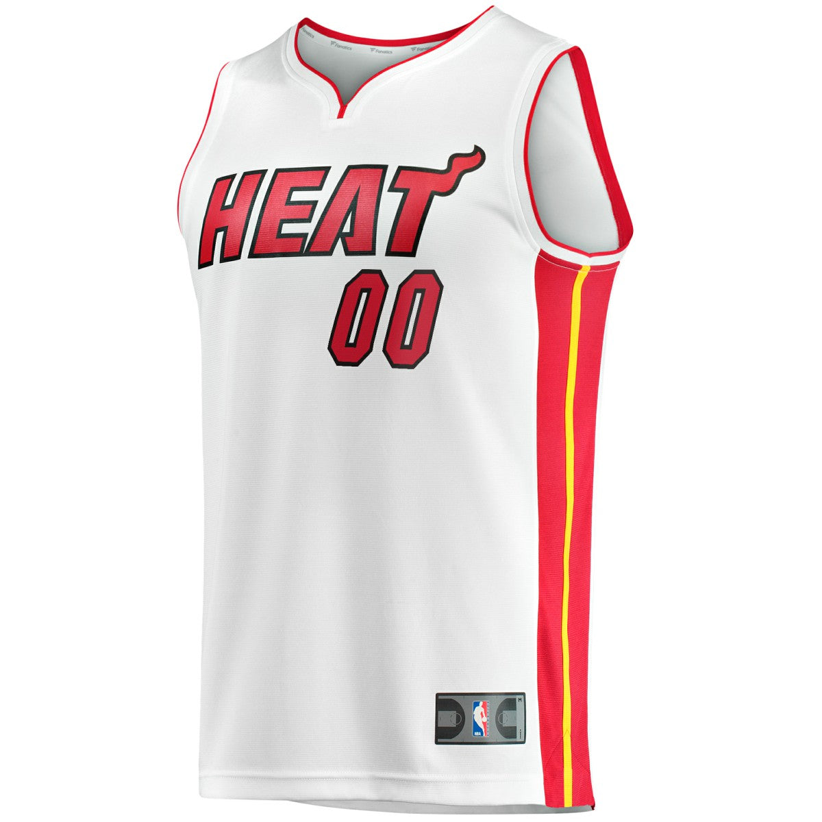 Miami Heat Fast Break Custom Replica Jersey - Association Edition - White | Fanatics cheap