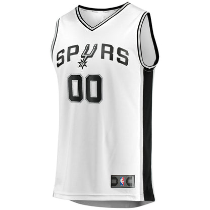 San Antonio Spurs Fast Break Custom Replica Jersey - Association Edition - White | Fanatics cheap